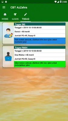 CBT AzZahra android App screenshot 2